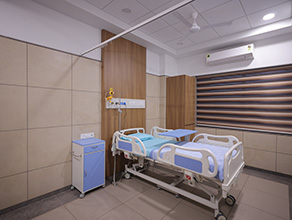 Suit room patient room